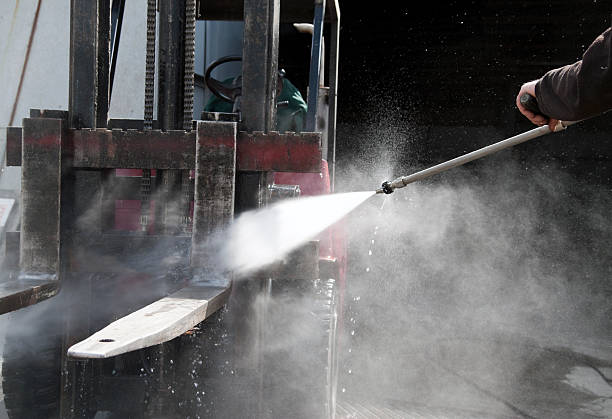 Post-Construction Pressure Washing in Galena, IN